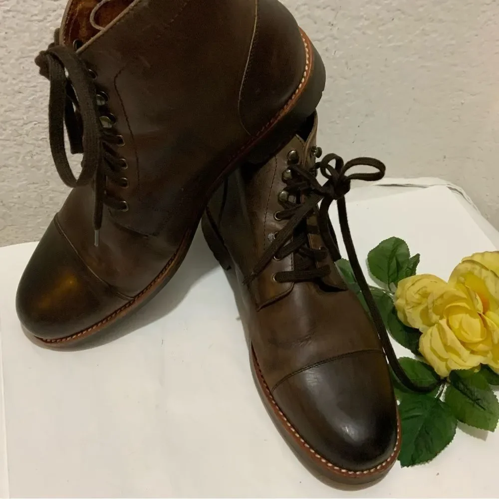 Warfield & Grand Mesa Leather Boots Size 11